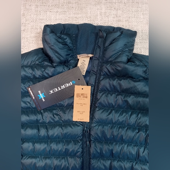 Duluth Trading Company Size XS The Down Green Long Jacket With Quantum Elemental - Picture 7 of 7